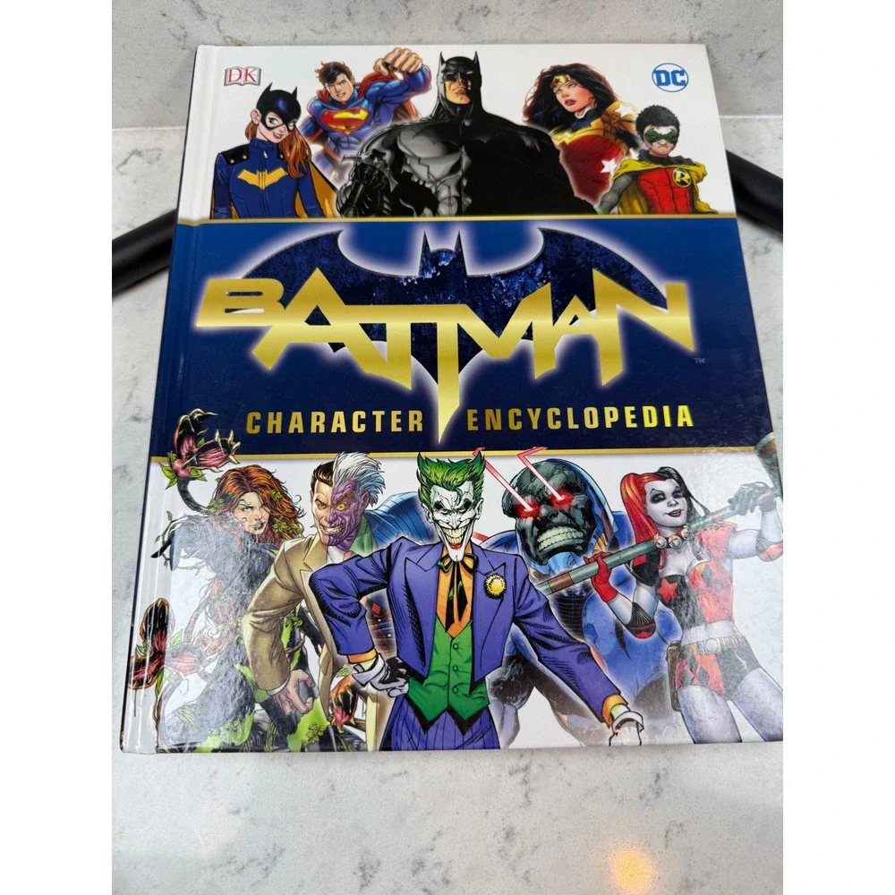 Marvel DC Superhero Book Lot Batman‎ Encyclopedia Alpha Block Spider-Man Sound